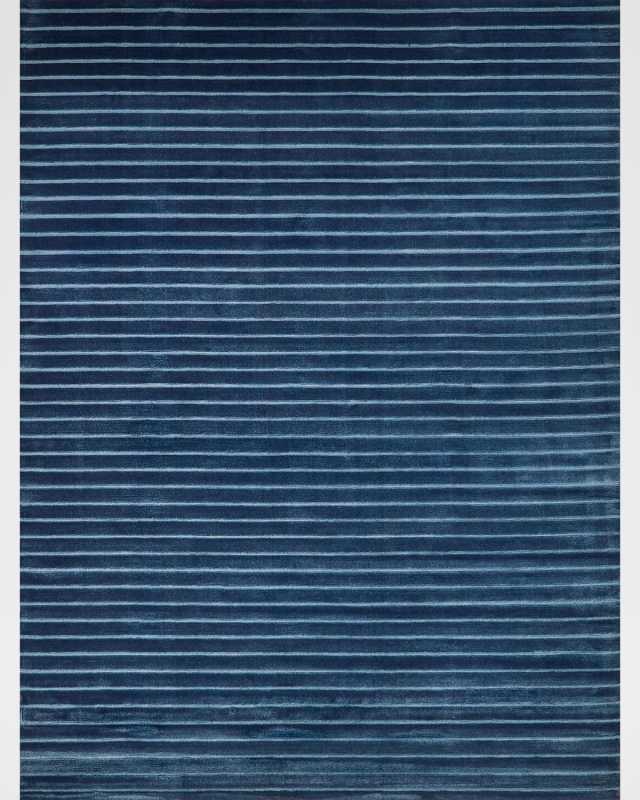 Amani Hand-Loomed Navy Rug, 10' x 14'